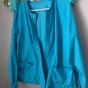 Cherokee Luxe Scrub Jacket